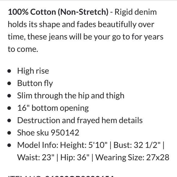 Free People high rise frayed flare denim jeans 28 - Picture 13 of 13